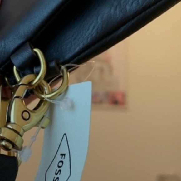 Fossil black double pouch/wristlet - Picture 6 of 6